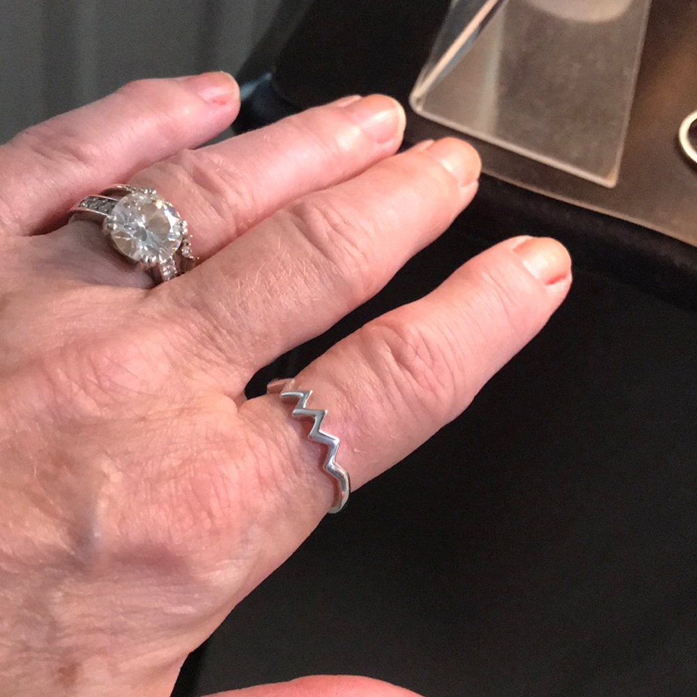 Sterling Stackable Ring - image 2